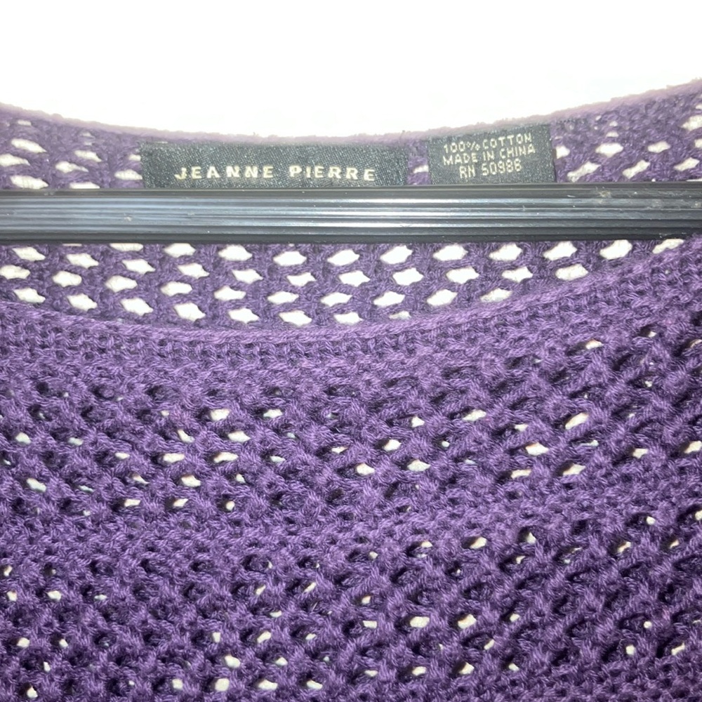 Purple sweater